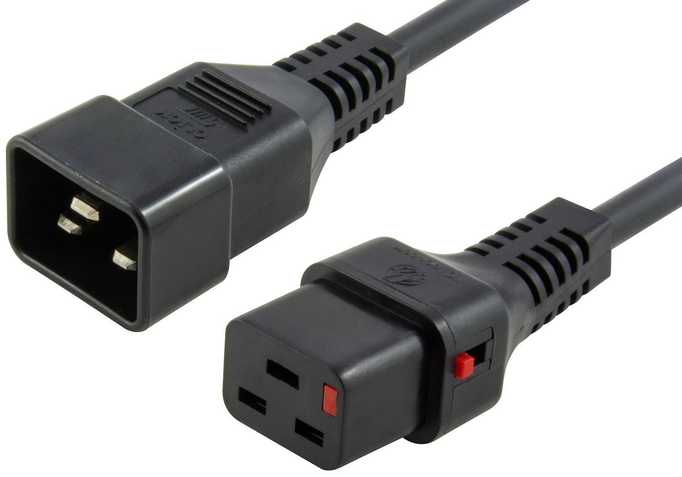 Microconnect Powercord C19 Iec Lock - C20 - Image 3