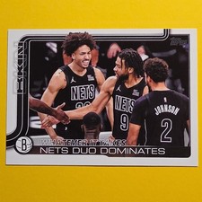 Topps 2025-26 Cameron Johnson Brooklyn Nets Whatever It Takes Duo #273
