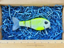 Throwback Baits ⚡️ WAKE WALKER ⚡️ Resin Swimbait — Limited / Rare (Brand New)