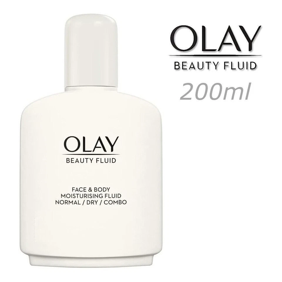 1x200ml Oil of Olaz Olay Beauty Fluid Glow Feuchtigkeitspflege Gesicht & Körper