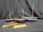 Lot of 4 Handcrafted Model Boats – GX 1649, YANN et GAËL, Prince of Wales + MORE