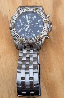 Pulsar (by seiko) mens chronograph mens watch v657-x018