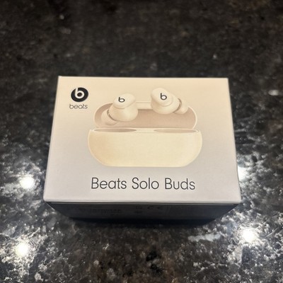 Beats Solo Buds Bluetooth Earbuds- Ivory Beats by Dr. Dre NEW