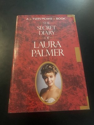 The Secret Diary of Laura Palmer  TWIN PEAKS  Hardcover 1990 Vintage Book Rare