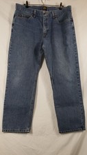 Lee Men's Jeans Relaxed Fit Size 38x30 Inseam Measures 29 1/2" Pre-Owned