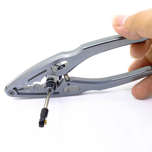 Herramienta de hobby uso RC alicates de choque multiherramienta de metal diseño de presión directa - Imagen 6 de 26