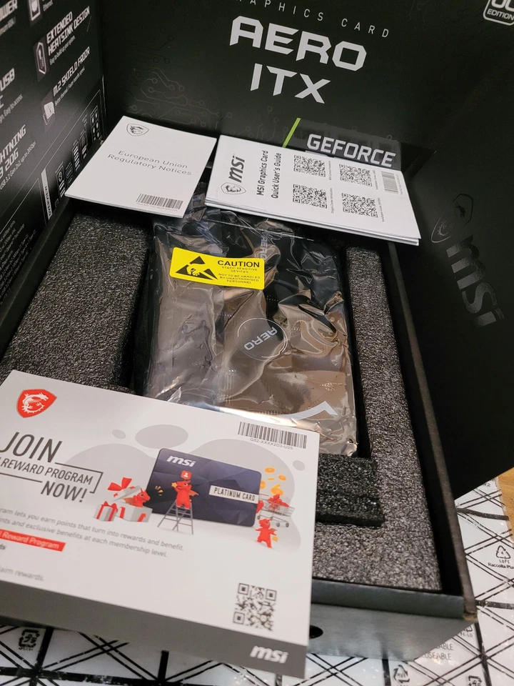 MSI Nvidia Geforce RTX 3060 AERO ITX 12gb PC Gaming Graphics card Expert Tested - Image 2 of 4