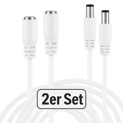 2x Verlängerungskabel für HUE PLay Lightbar 3m Verlängerung Playbar Kabel weiss