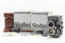  Almost Unused Box Rolleiflex 2.8F TLR Planar 80mm F2.8 w/ Accessories Japan