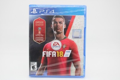 PlayStation 4 PS4 FIFA 18 2018 World Cup Update Brand New Factory Sealed Ronaldo