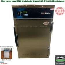 New Never Used-2022 Model-Alto Shaam 500-S Commercial Hot Holding Cabinet