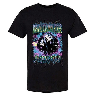 Men's Insane Clown Posse Milenko Fracture T-shirt XX-Large Black