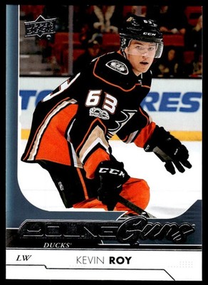 2017-18 Upper Deck Young Guns Kevin Roy Anaheim Ducks #468 R91