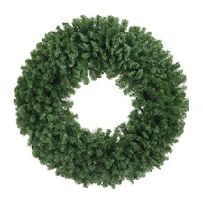 Artificial Christmas Wreath, Green Fir - 60"