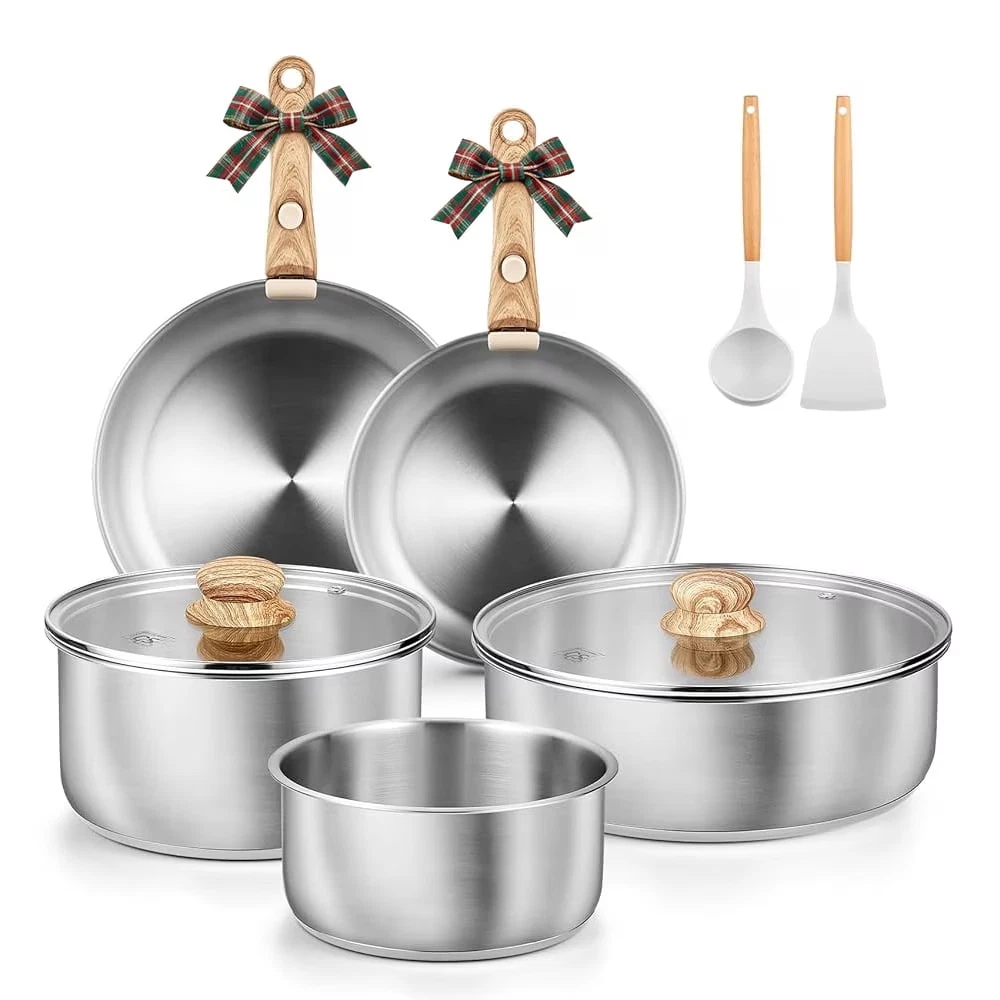 Koch Systeme CS 11pc Stainless Steel Cookware Set w Removable Handle
Opens in a new window or tab