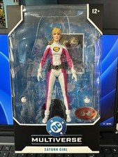 McFARLANE DC MULTIVERSE Classics SATURN GIRL Red Platinum 7  figure