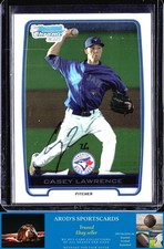 2012 Bowman *Casey Lawrence **Card #BCP54** AUTO