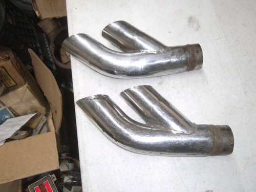 76 77 78 79 80 81 Pontiac Firebird Trans Am Tail Pipe Exhaust Tips - Picture 2 of 4
