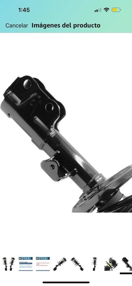 Amortiguadores Delanteros Camry 2020 - Image 2 of 4