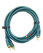 2M WireWorld Terra 5 Symmetricoax RCA Interconnect Cable Audiophile Quality