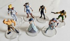 Lotto Kenshiro Set 7 Action figure 5cm retrò Vintage Hokuto No Ken il Guerriero!