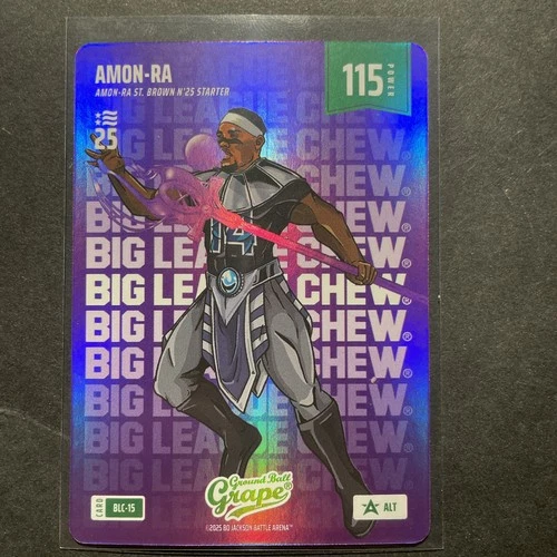 Amon-Ra Bo Jackson Battle Arena 2025 NSCC Promo BLC-15 Ground Ball Grape Brown B