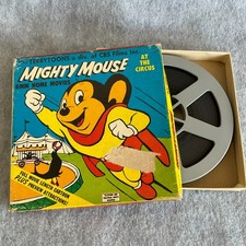 Vintage 1962 Mighty Mouse At The Circus 203 Terrytoons 8mm Home Movies
