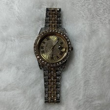 Orologi Uomo Full Iced Out Lusso Data Quarzo per Donna Uomo Hip Hop Gioielli