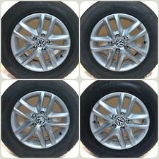 VW Tiguan 5N Sharan 7N Original Alu-Felgen LK 5x112 ET33 Reifen 215/65 R16