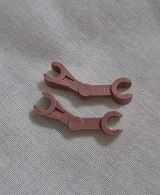 LEGO 2003 Star Wars Minifigure Sand Red Mech Arm For Geonosian Battle Droid -X2