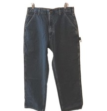 NEW Carhartt B13 DPS Original Fit Dungaree Denim Carpenter Jeans 34x32 Tags