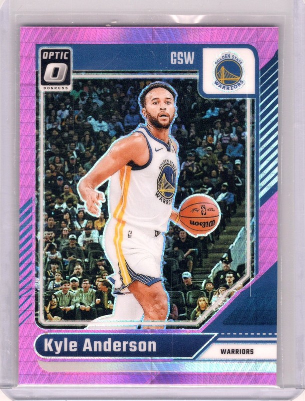 Kyle Anderson #124 2024-25 Panini Donruss Optic Hyper Pink Warriors