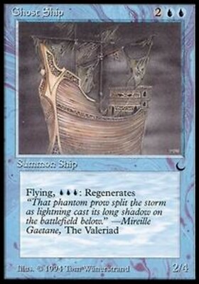 MRM ENGLISH Ghost Ship [GUT] MTG magic The Dark