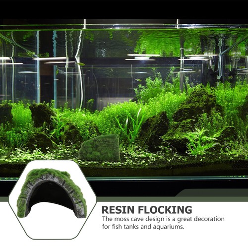 Reptile Habitat Décor Tortue Escalade Plate-Forme remise Grotte Ornements Aquarium