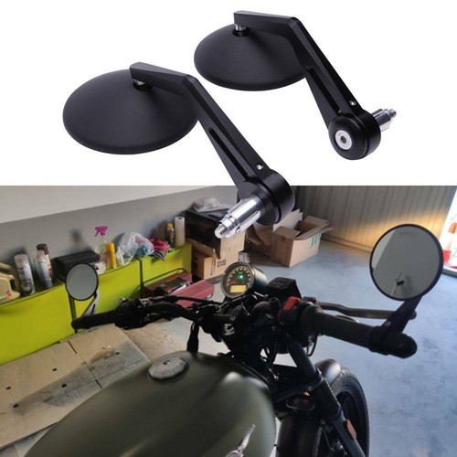 Rear Side Rearview Mirror Pair Fits For Harley Dyna Low Rider EFI 2004-2006 - Picture 2 of 15
