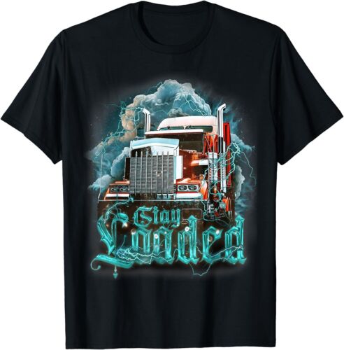 T-shirt autista camion design uomo papà - rimorchio regalo camion unisex - Foto 1 di 3