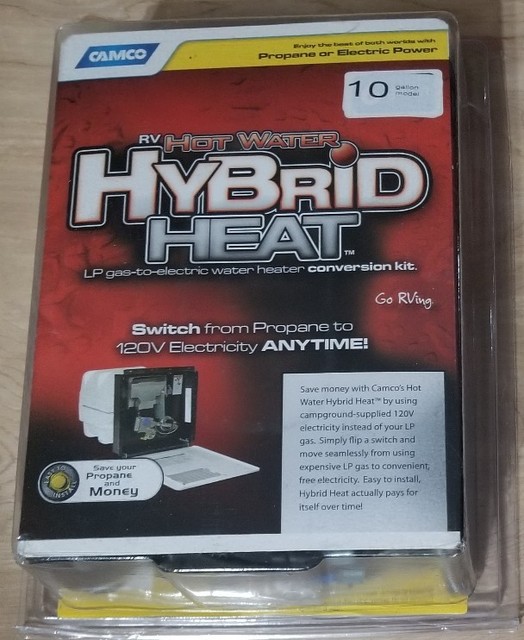 10 Gallon Camco 11774 Hybrid Heat Replacement Hot Water Heater Element