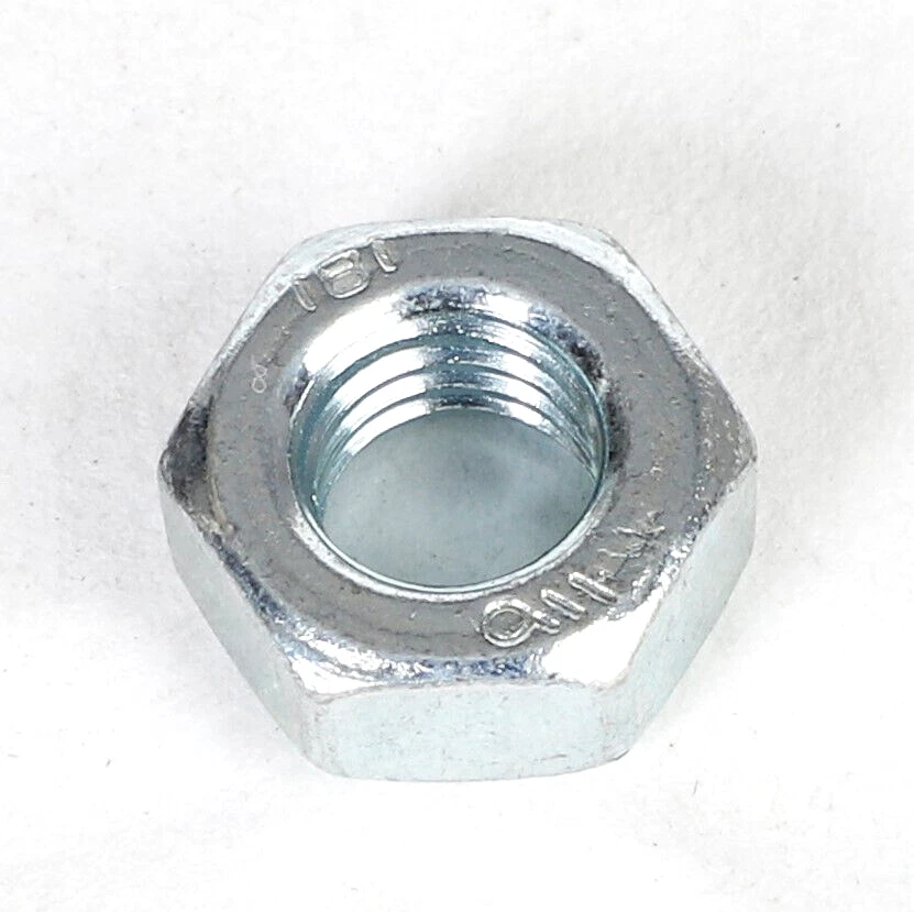 Mutter DIN 934 Kl.8 (ISO 4032) Feingewinde & Regelgewinde M4-48 Stahl verzinkt - Bild 2 von 2