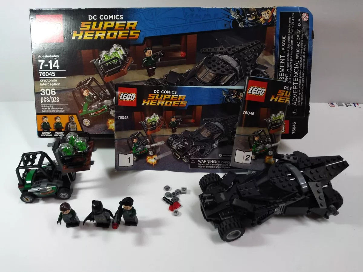 Lego Batman Set 2016, Lego Super Heroes Set 76045 Kryptonit…