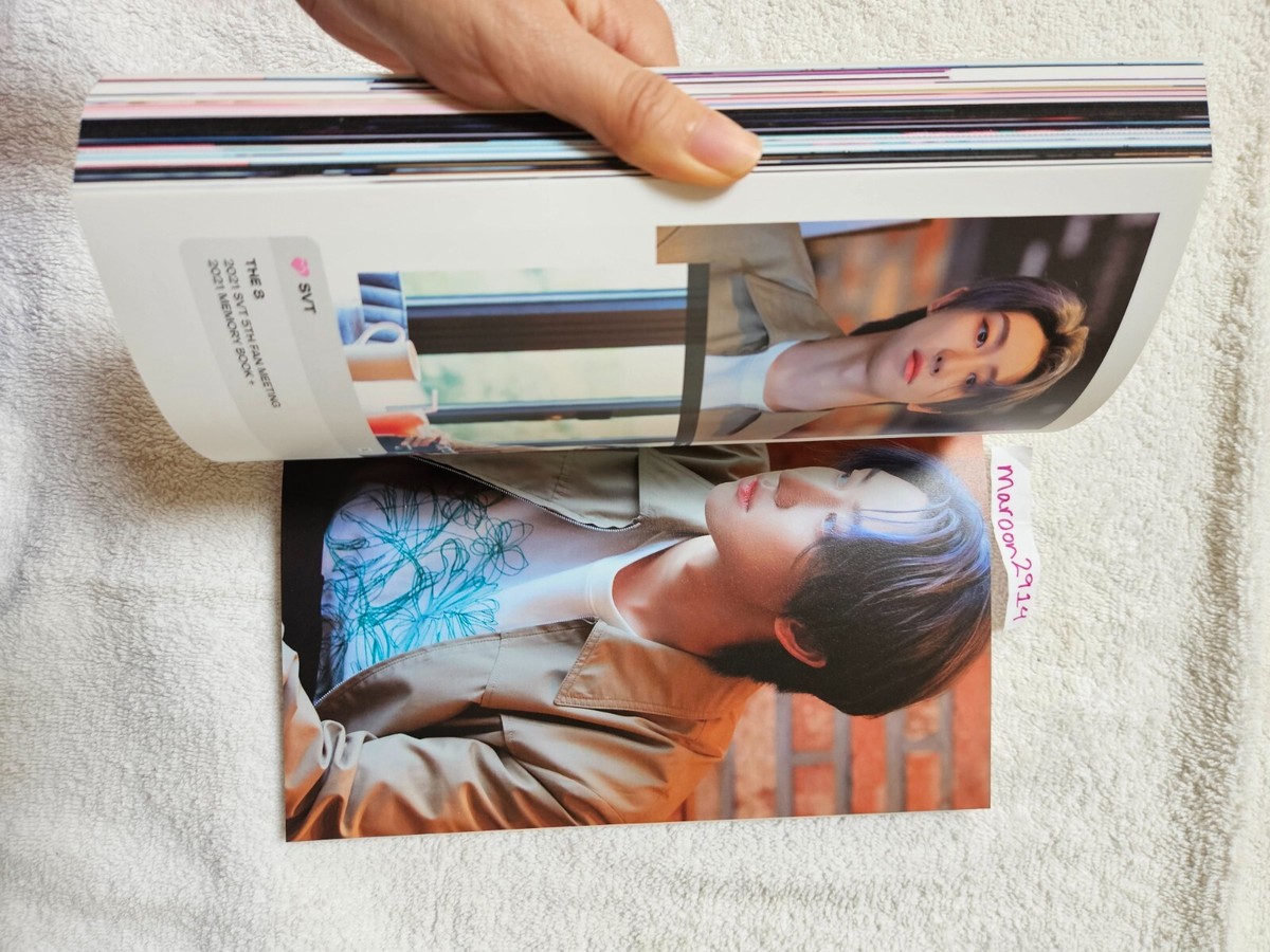 SEVENTEEN in Carat Land 2021 Memory Book Photobook Only [US SELLER