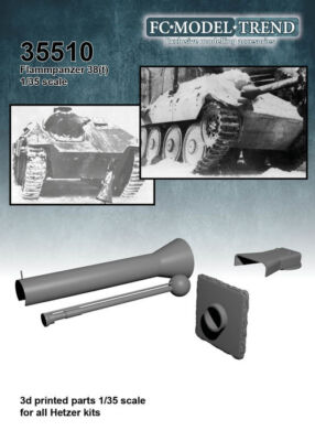 FC Model Trend 1/35 Flammpanzer 38(t) Detail Set for Hetzer kits