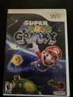 Nintendo Wii SUPER MARIO GALAXY Game NO MANUAL Pre-Owned