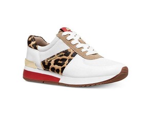 michael kors animal print trainers