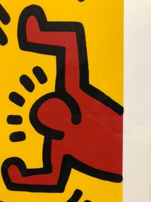 Keith Haring Bunny On The Run Special Limited Edition 1990 Playboy
