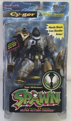 NEW in origional. 1996 MCFARLANE TOYS SPAWN SERIES 4 ULTRA ACTION FIGURE CY-GOR!
