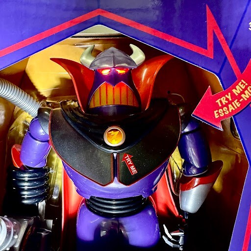 Toy Story Zurg Evil Emperor Interactive Talking Light Up Action Disney Pixar TECH ON PC PC