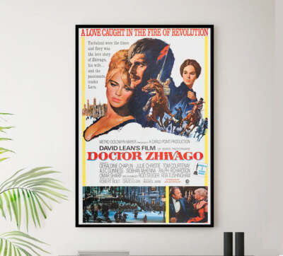 Doctor Zhivago 1965 - Vintage Classic Movie Poster | eBay