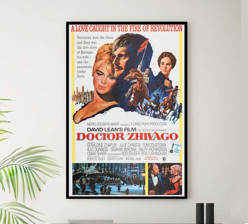 Doctor Zhivago 1965 - Vintage Classic Movie Poster - Picture 2 of 5