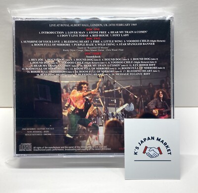 【レア3CD】  HALL 1969 2ND NIGHT The Jimi Hendrix Experience – Royal Albert Hall 1969 (2nd