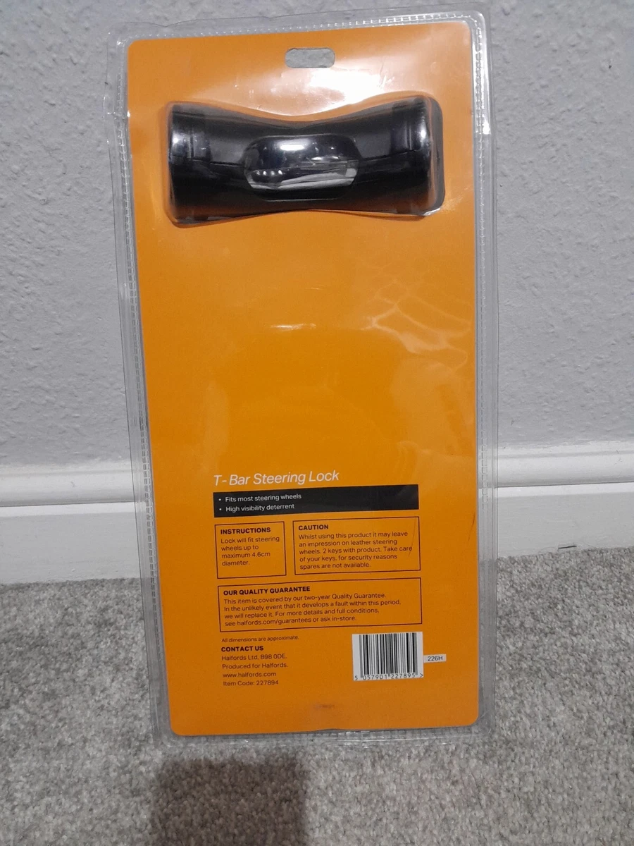 Milenco steering wheel lock halfords deals
